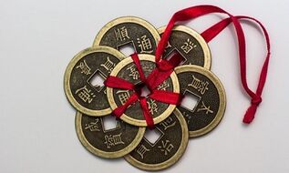 monēta - talismans, lai piesaistītu veiksmi
