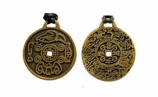 imperatora amulets abās pusēs